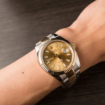 Datejust "Champagne" 41mm 126333 Bracelet Oyster