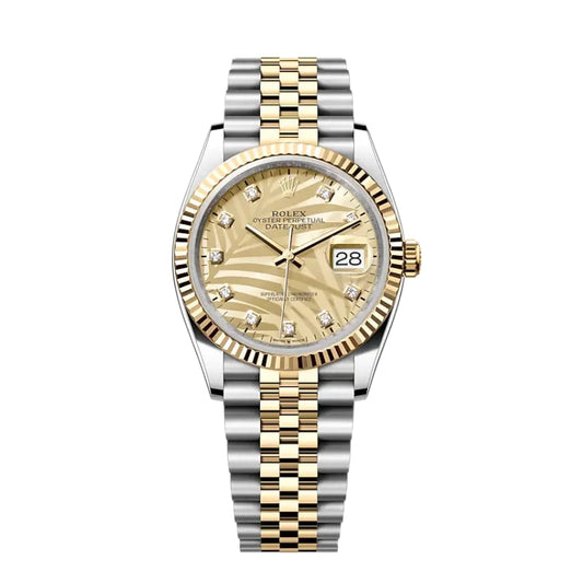 Datejust 36 mm Gold Palm 126233 Modèle 2021