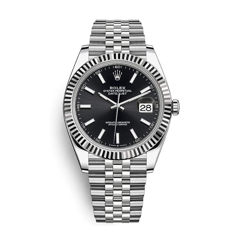 MONTRE DATEJUST 41 NOIR JUBILÉ POUR HOMME