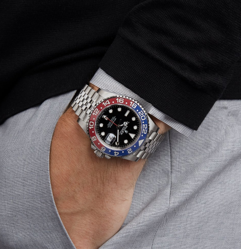 GMT-MASTER II Pepsi Montre Pour Homme