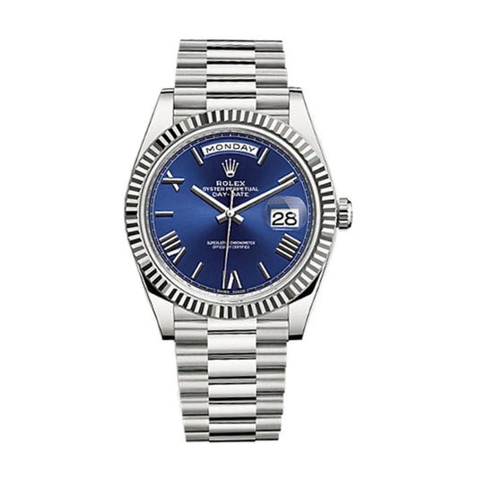 DAYDATE 40 BLEU POUR HOMME
