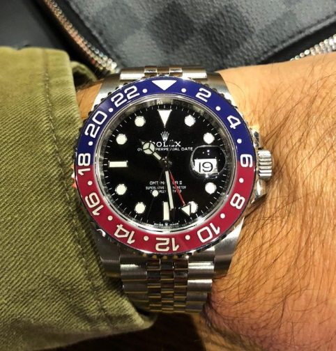 GMT-MASTER II Pepsi Montre Pour Homme