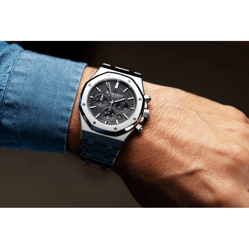 MONTRE HOMME AUDEMARS ROYAL OAK CHRONOGRAPHE 41MM 26320ST.OO.1220ST
