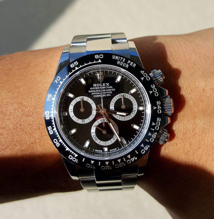 DAYTONA COSMOGRAPHE FOND NOIR MONTRE POUR HOMME