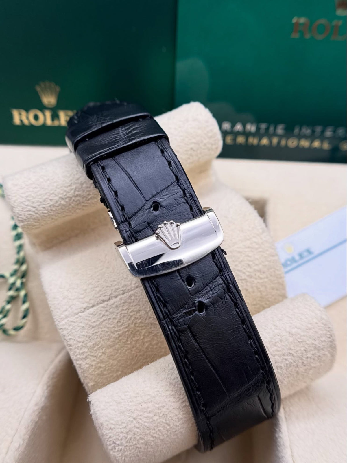ROLEX PERPETUEL 1908 39 MM ACIER FOND NOIR