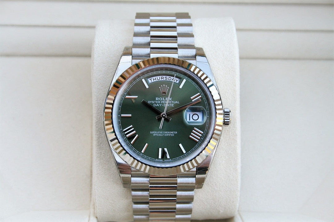 DAYDATE 40 VERT POUR HOMME