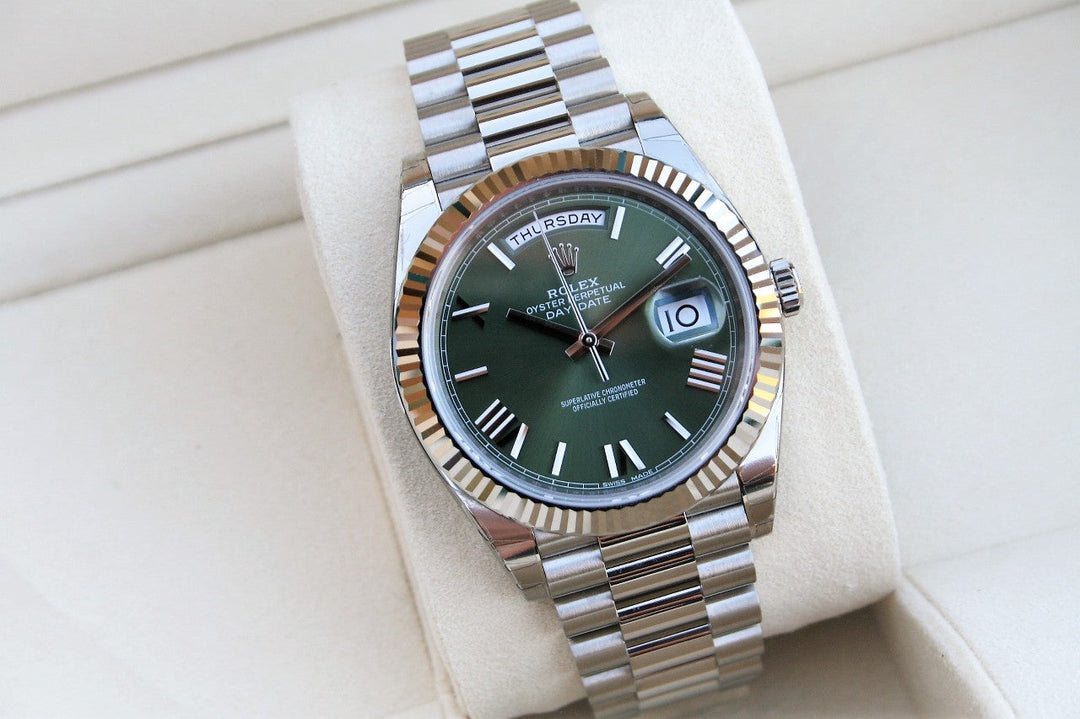 DAYDATE 40 VERT POUR HOMME