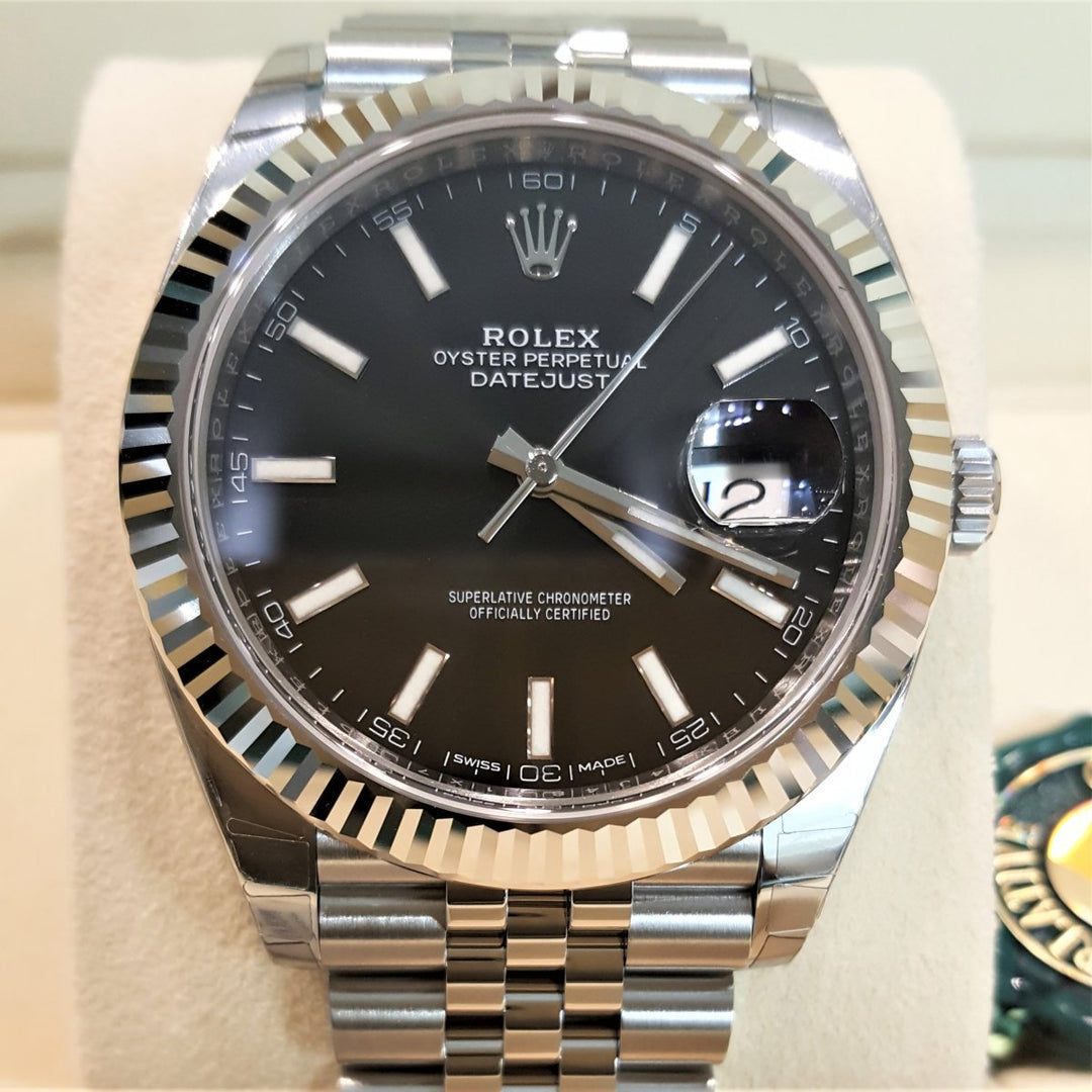 MONTRE DATEJUST 41 NOIR JUBILÉ POUR HOMME