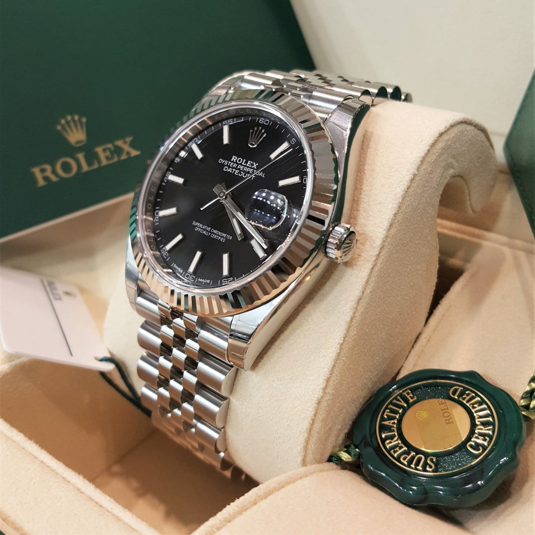 MONTRE DATEJUST 41 NOIR JUBILÉ POUR HOMME