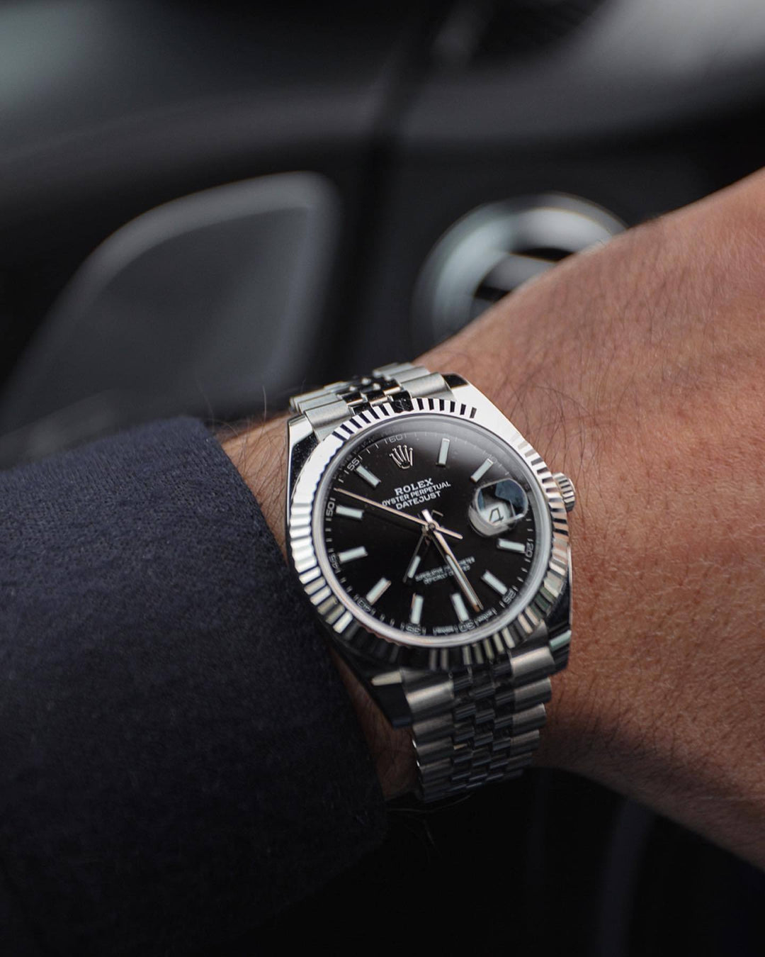 MONTRE DATEJUST 41 NOIR JUBILÉ POUR HOMME