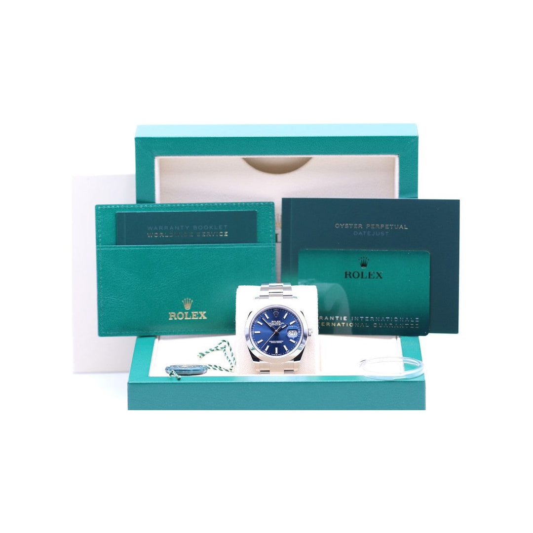 DATEJUST 126300 FOND BLEU OYSTER 41 MM
