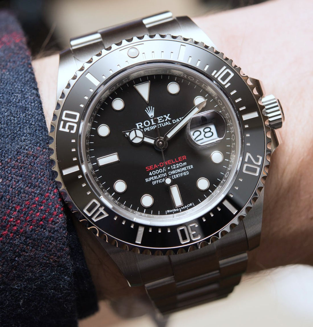 MONTRE HOMME SEA DWELLER FOND NOIR 126600-0001