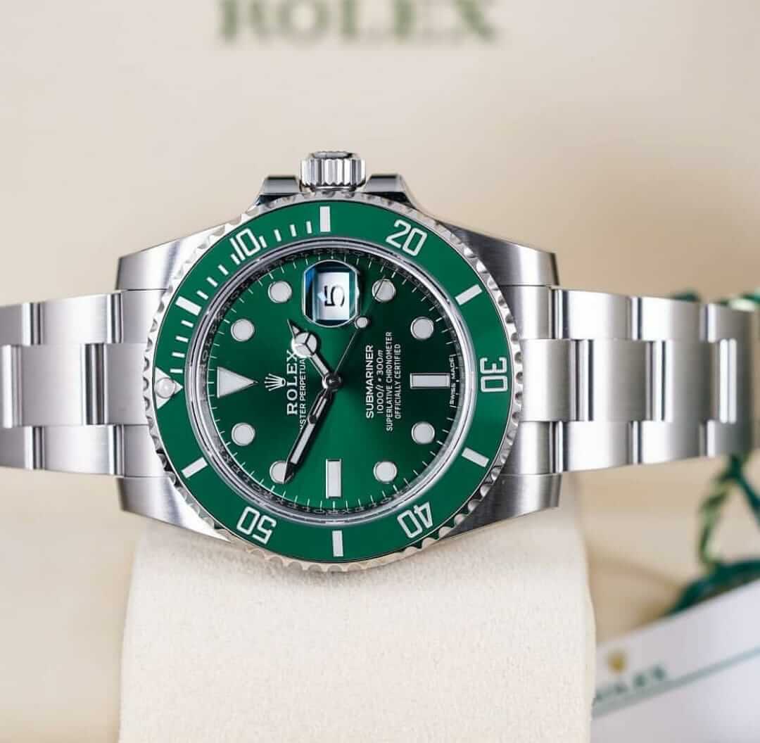 SUBMARINER VERT "HULK" 116610LV POUR HOMME