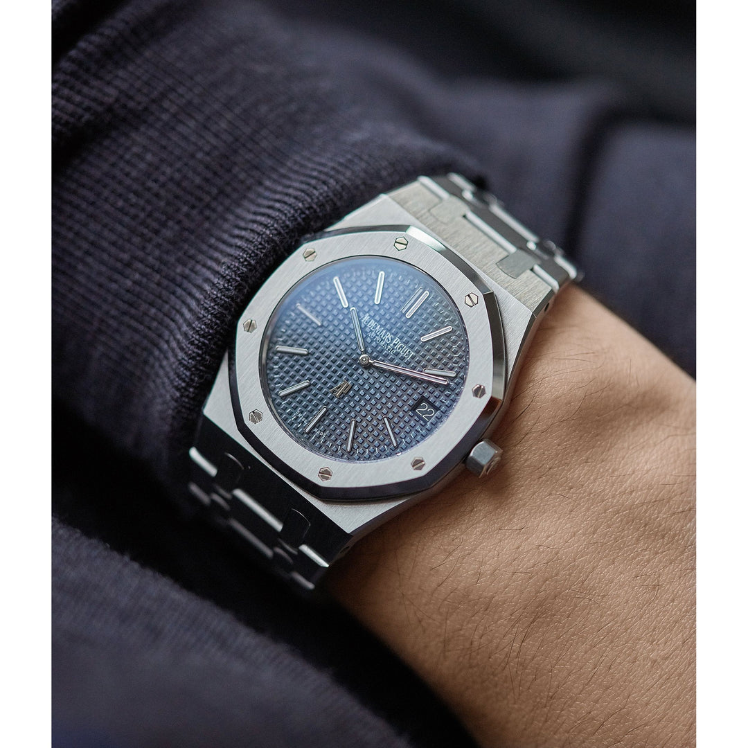 MONTRE HOMME AUDEMARS ROYAL OAK BLEU 41 MM