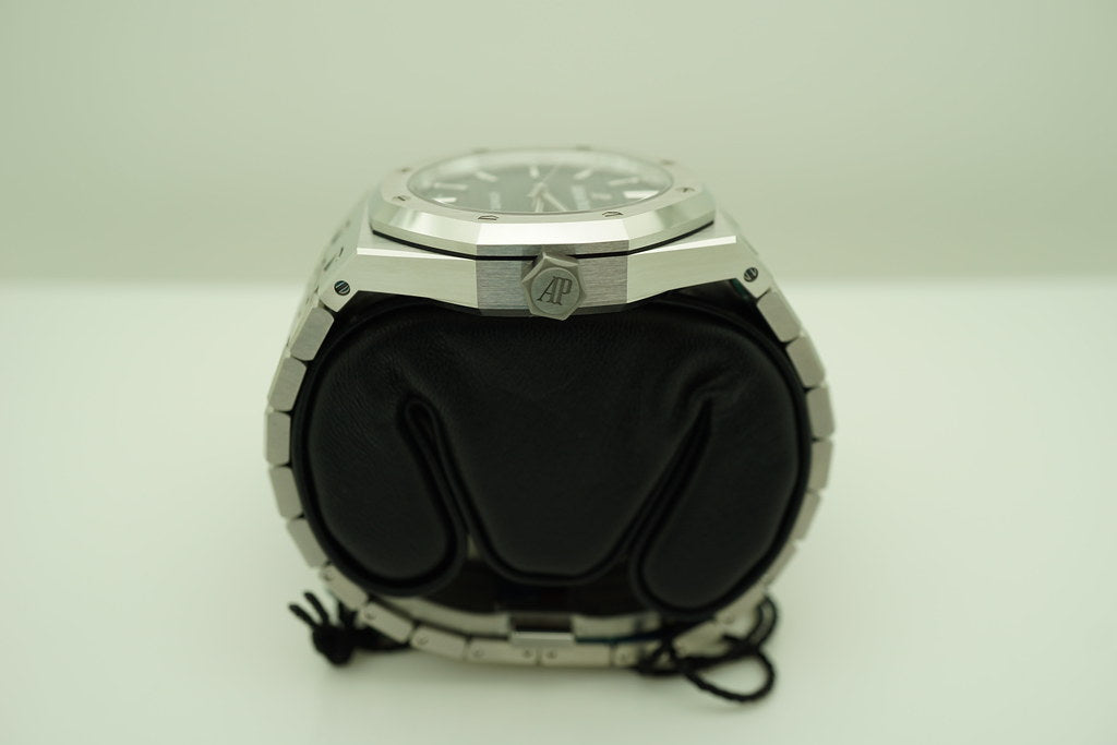AUDEMARS ROYAL OAK FOND NOIR 41MM HOMME