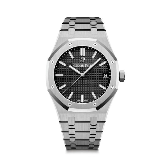 AUDEMARS ROYAL OAK FOND NOIR 41MM HOMME