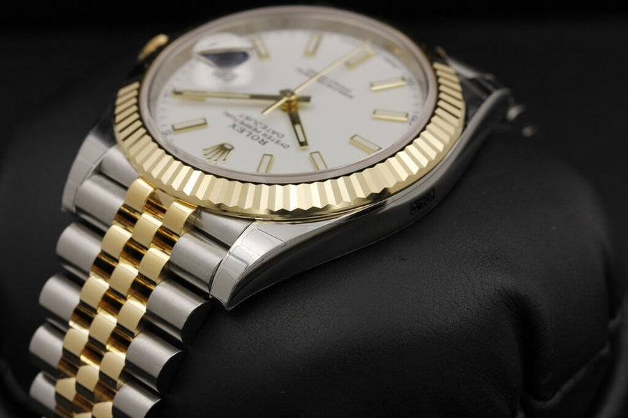 DATEJUST 126333 FOND BLANC JUBILÉE 41 MM