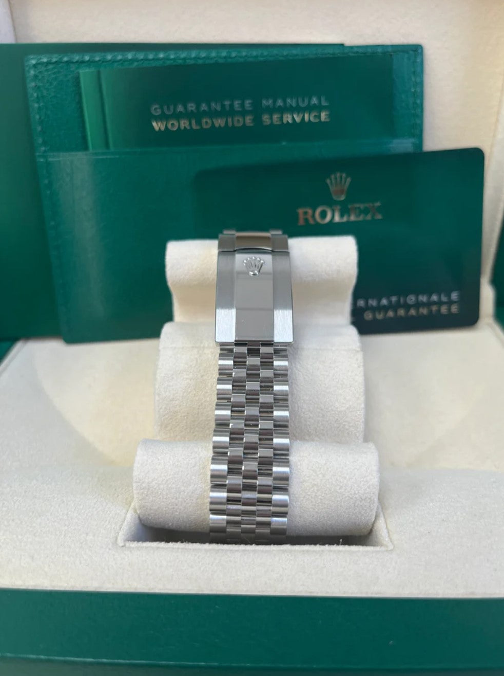 DATEJUST 41MM MINT GREEN JUBILÉE POUR HOMME