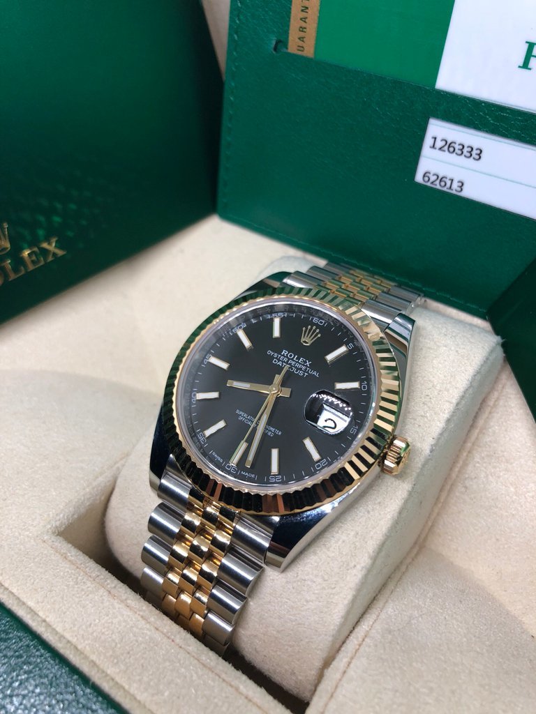 DATEJUST 126333-0014 FOND NOIR JUBILÉE 41 MM