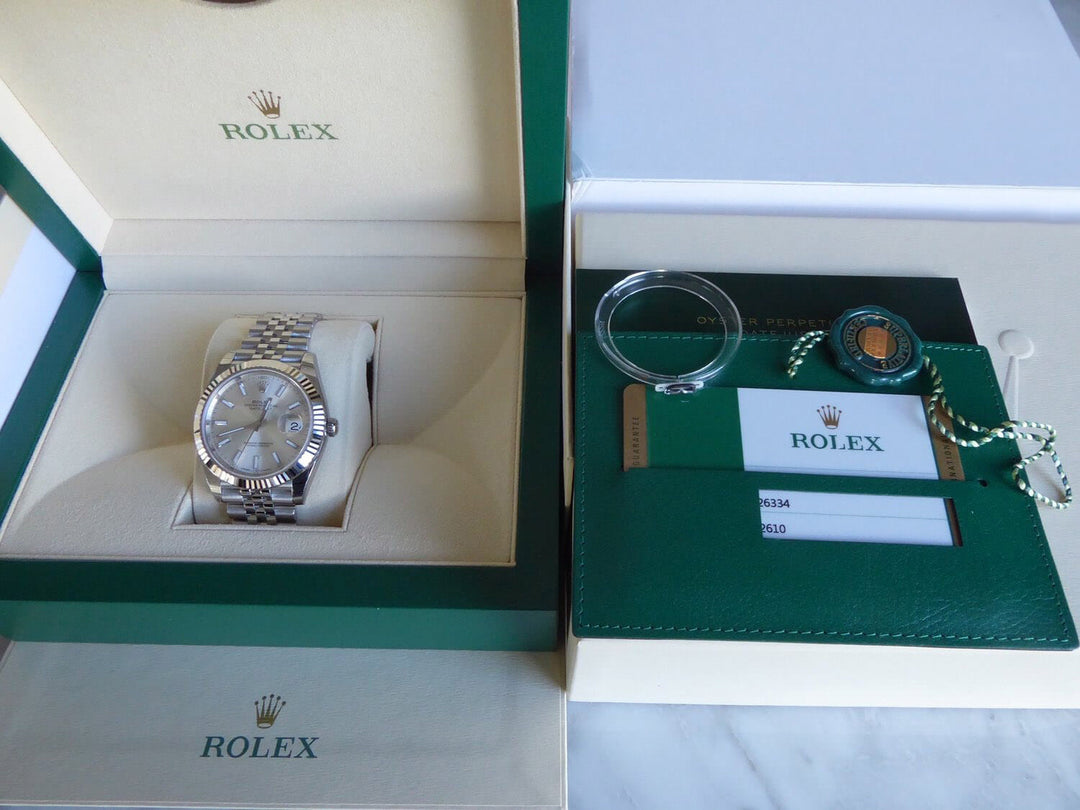 DATEJUST 126334-0004 SILVER 41 MM POUR HOMME