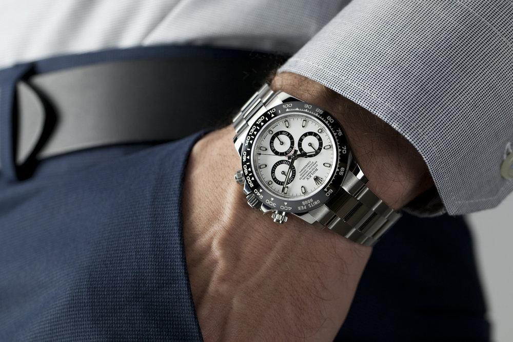 DAYTONA COSMOGRAPHE FOND BLANC MONTRE POUR HOMME