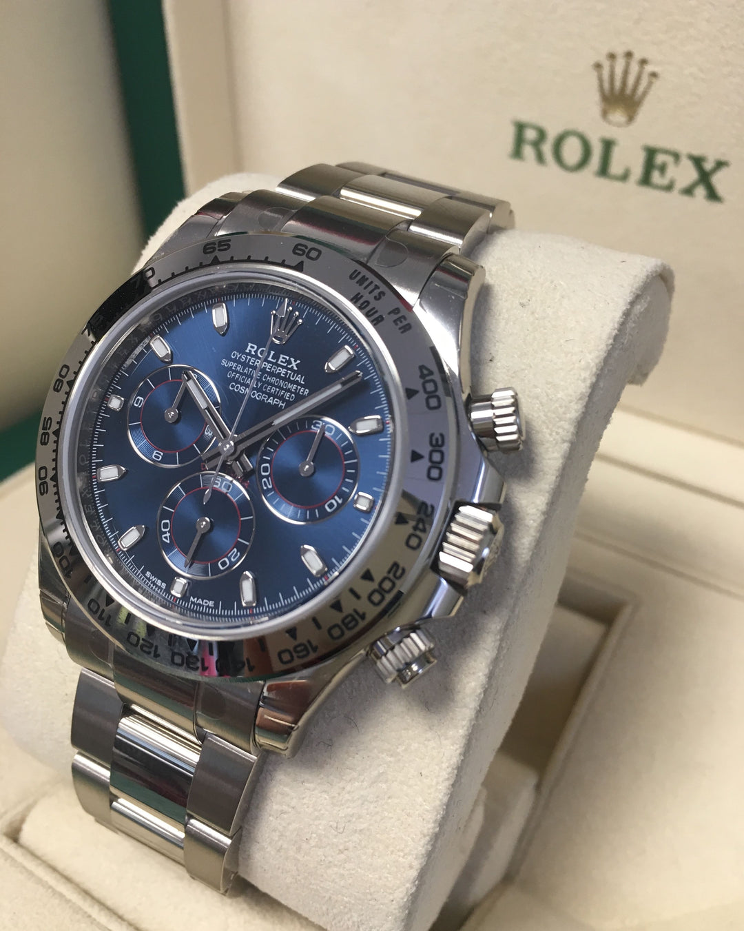 DAYTONA COSMOGRAPHE FOND BLEU 116509 POUR HOMME