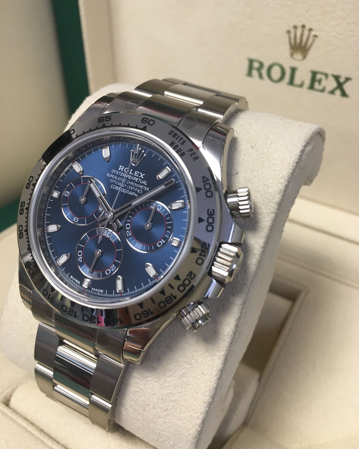 DAYTONA COSMOGRAPHE FOND BLEU 116509 POUR HOMME