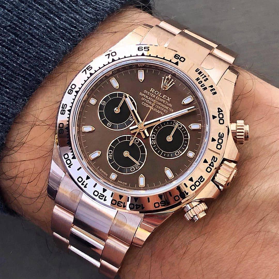 DAYTONA COSMOGRAPHE 116505 ROSE GOLD POUR HOMME
