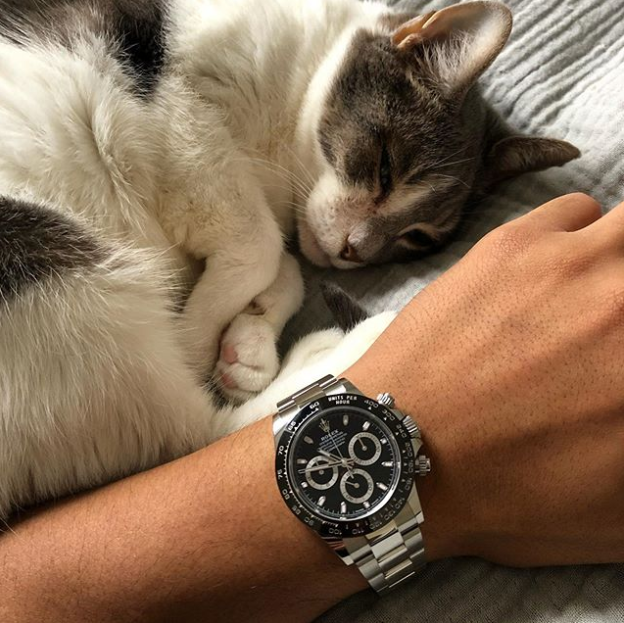 DAYTONA COSMOGRAPHE FOND NOIR MONTRE POUR HOMME