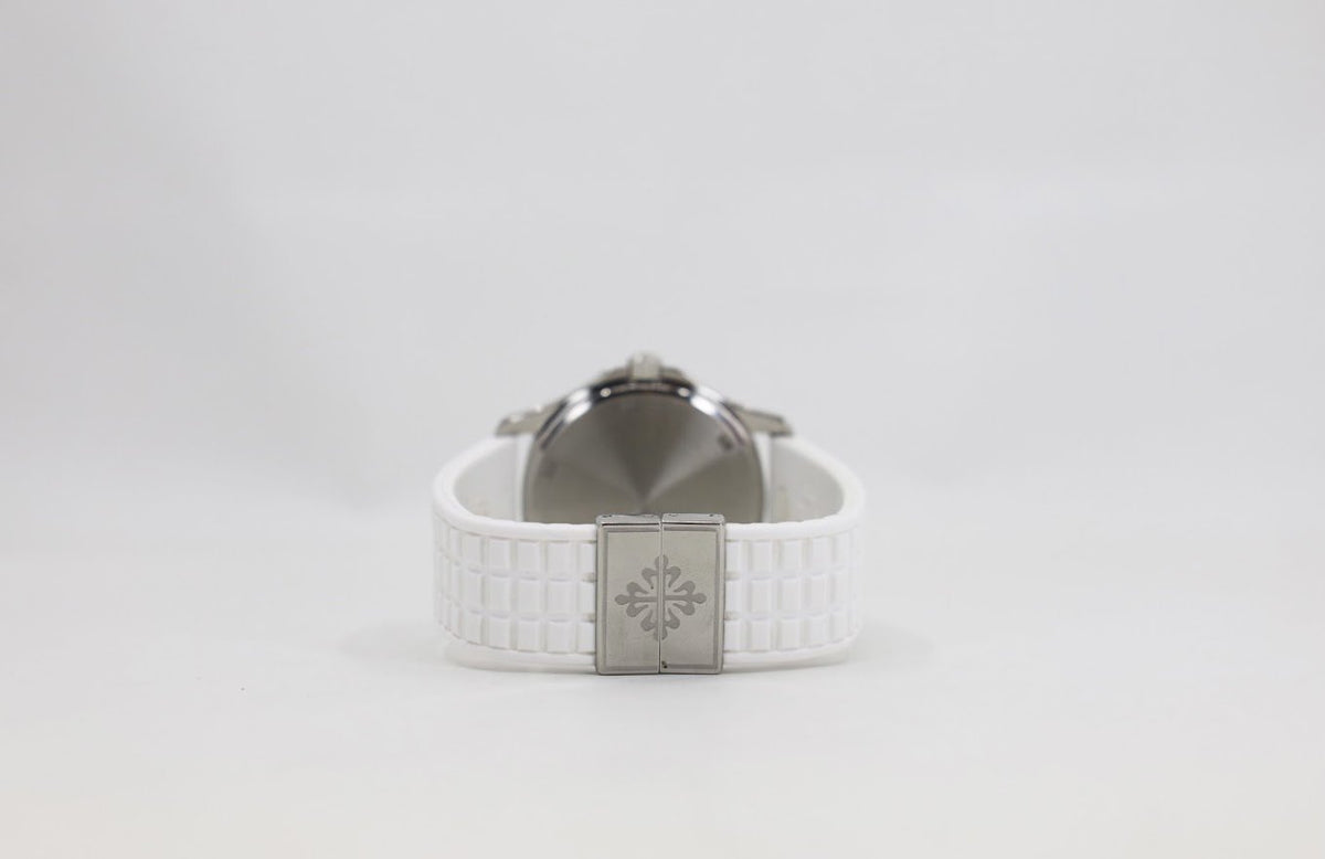 MONTRE HOMME PATEK AQUANAUT AUTOMATIQUE BLANCHE