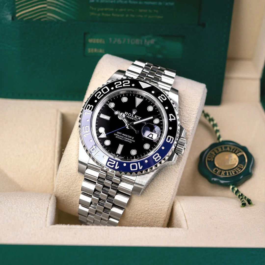 GMT-MASTER II "BATMAN" 126710BLNR JUBILÉE POUR HOMME