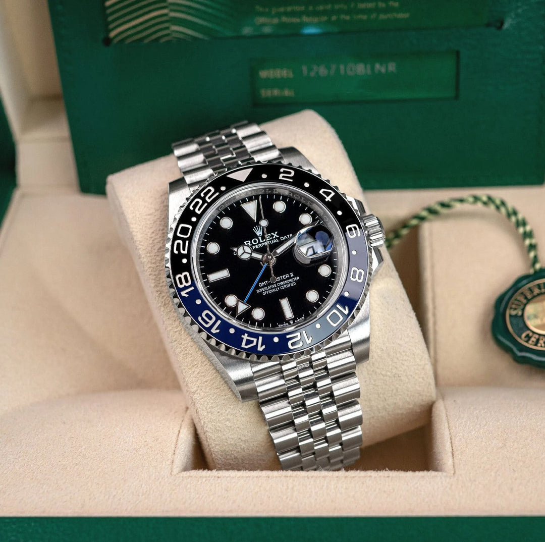 GMT-MASTER II "BATMAN" 126710BLNR JUBILÉE POUR HOMME