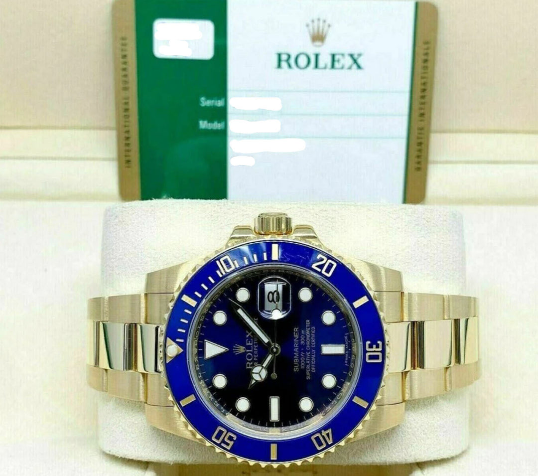 SUBMARINER 116618LB POUR HOMME