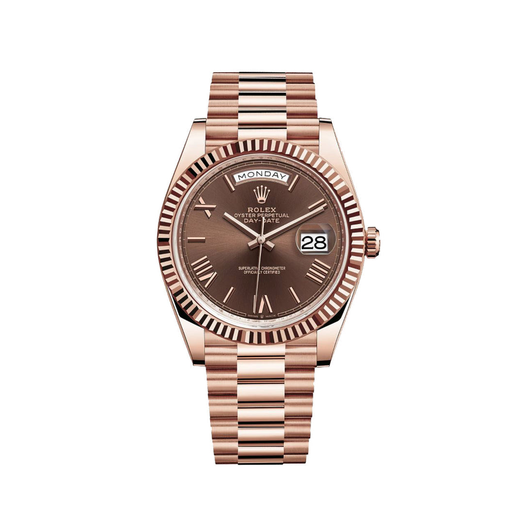 DAYDATE CHOCOLATE ROSE GOLD 40 MM