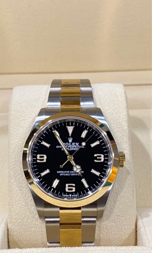 EXPLORER 1 36 MM FOND NOIR