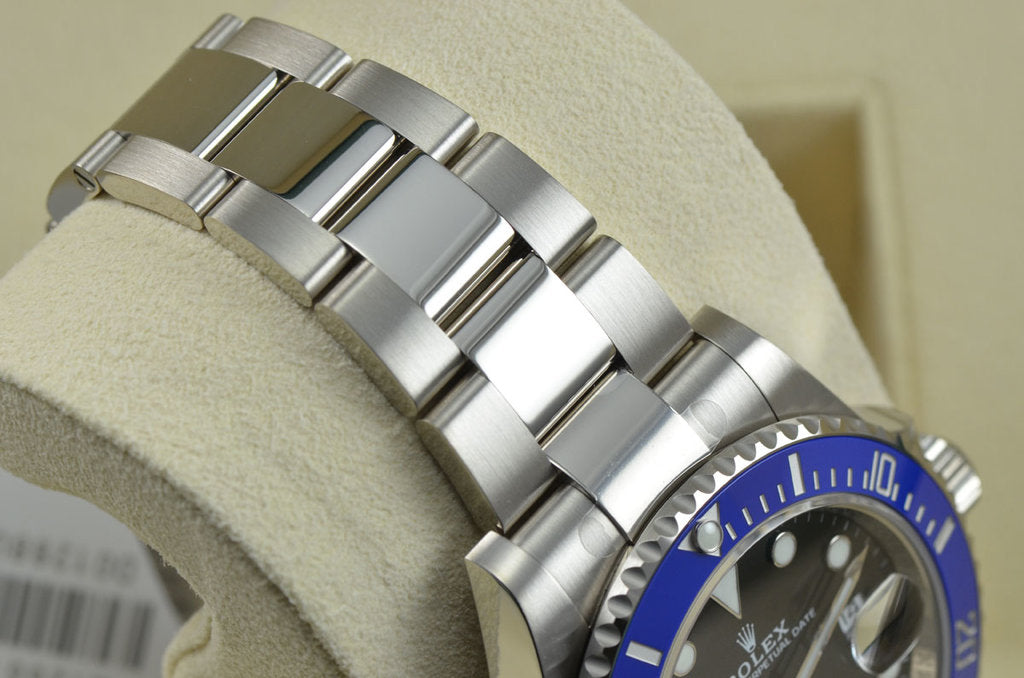 SUBMARINER LUNETTE BLEUE FOND NOIR POUR HOMME
