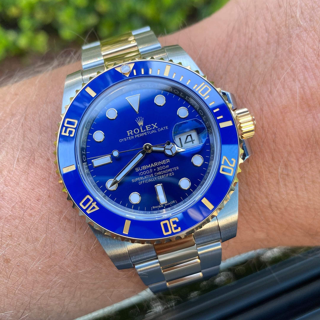 MONTRE SUBMARINER 116613BL POUR HOMME